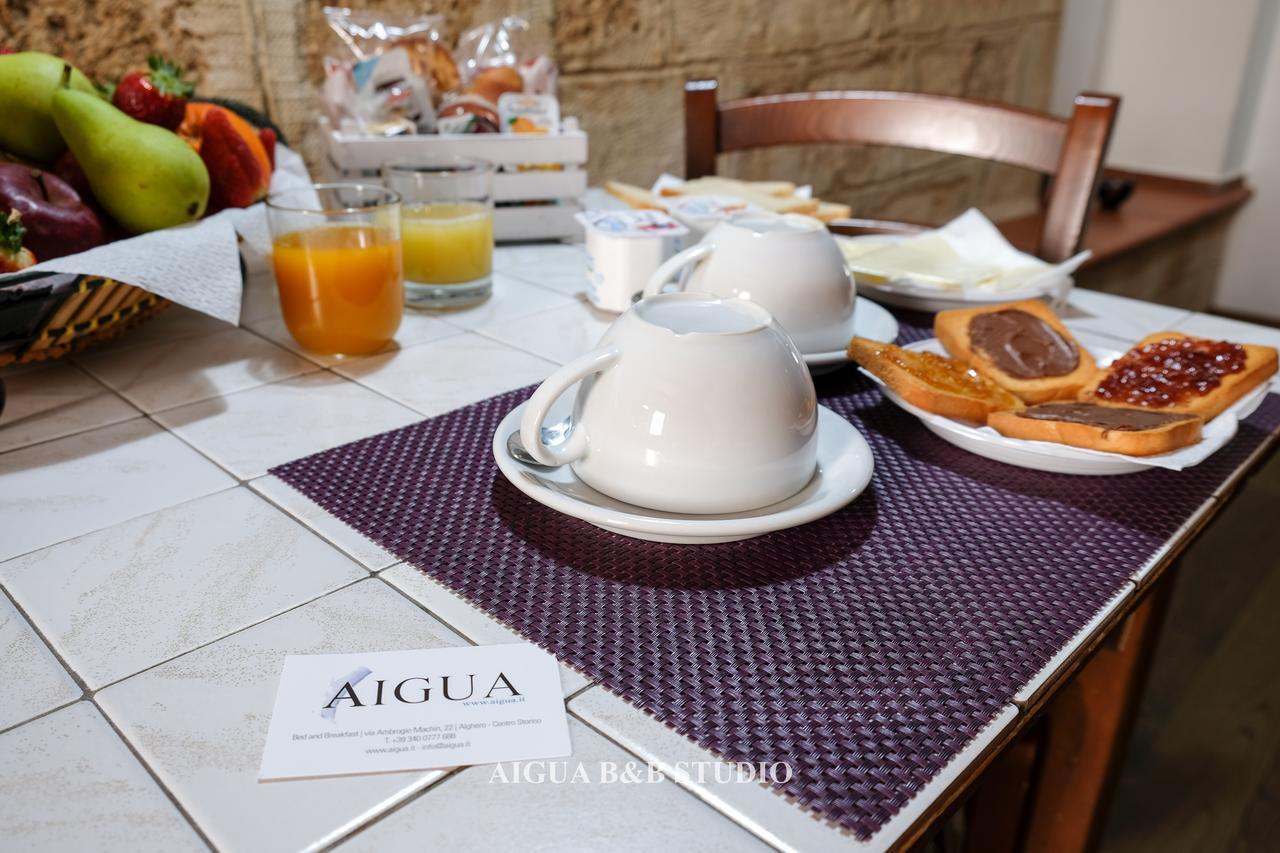 Aigua Hotel อาลเกโร ภายนอก รูปภาพ
